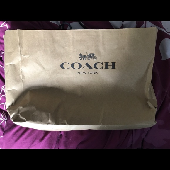 Coach computer/laptop messenger bag. NWT. Does not fit 15in MacBook/laptop. - Picture 2 of 7